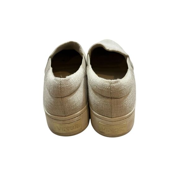 Vince Women's Warren Platform Sneakers Linen Canvas Size 9 - Picture 6 of 8